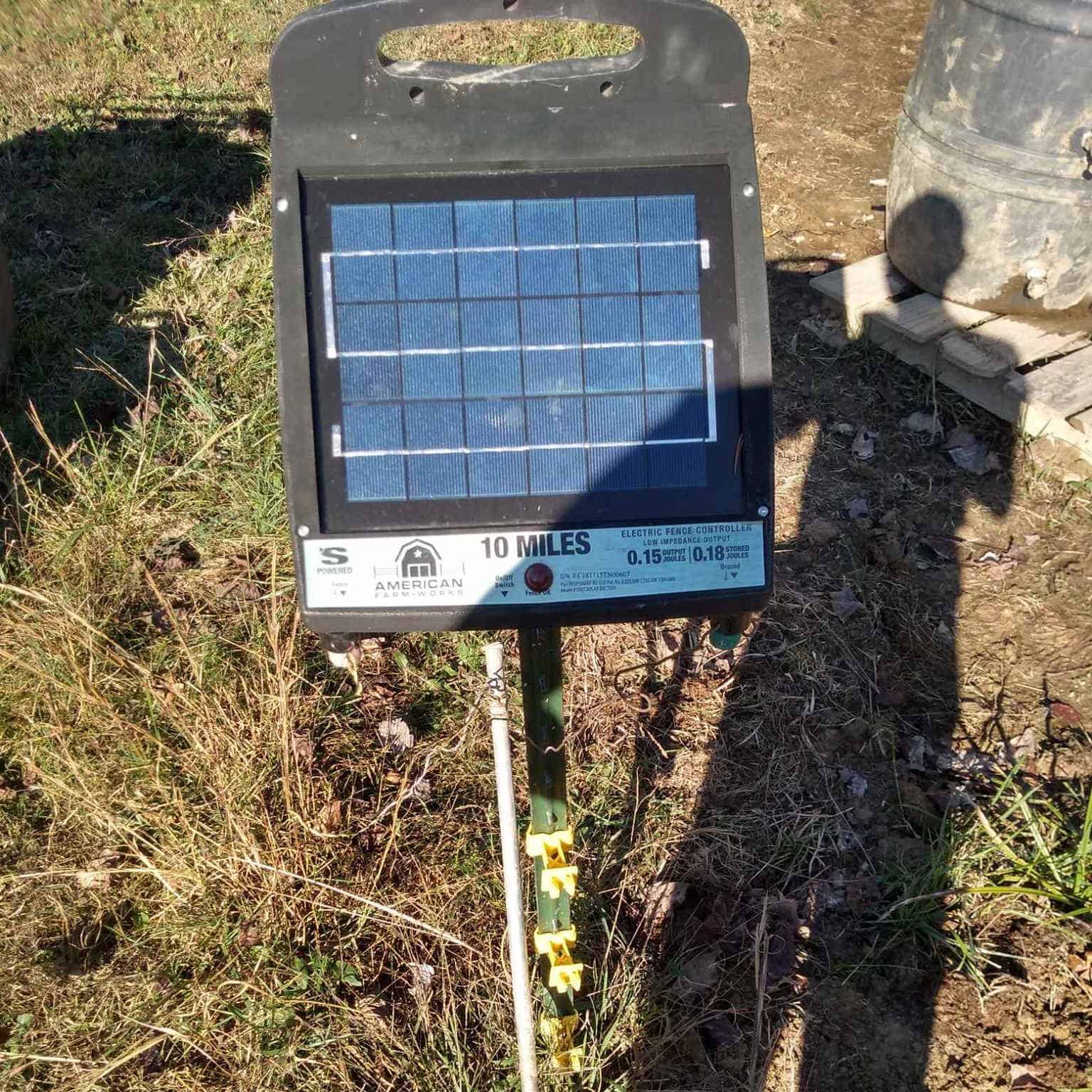 Best Solar Electric Fence Charger