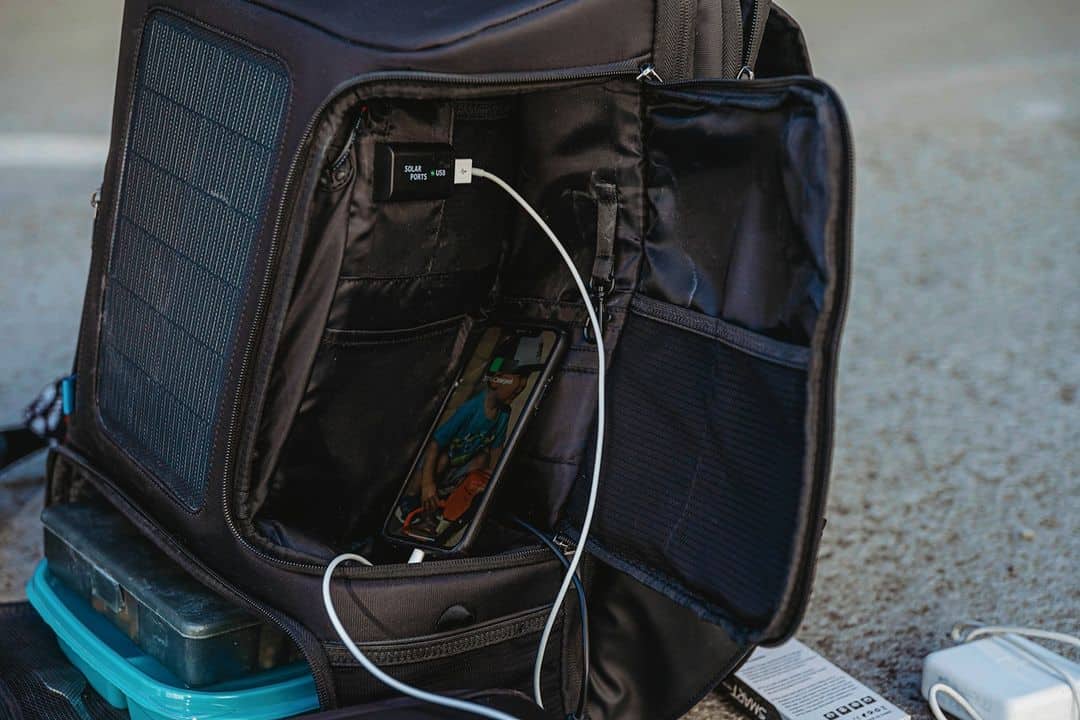 best solar panel backpack