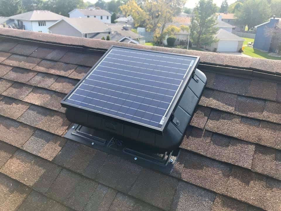 best solar powered attic fan