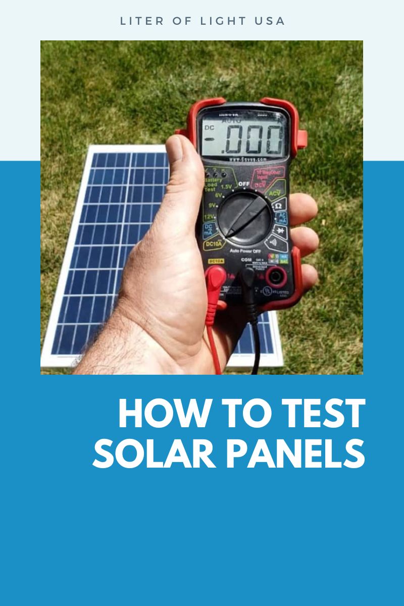 How to Test Solar Panels