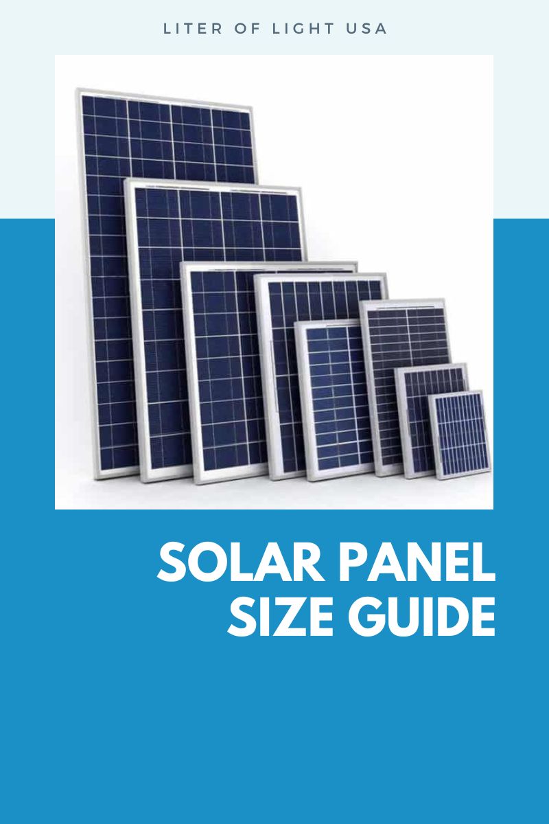 Solar Panel Size Guide