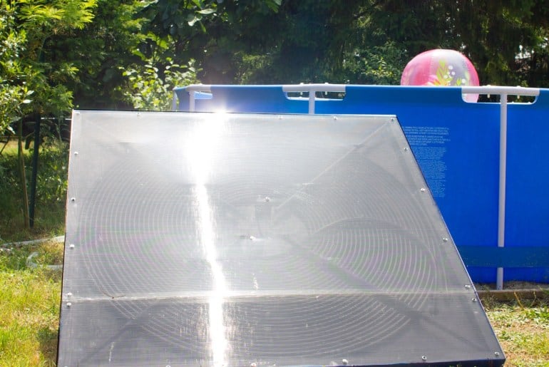 diy solar swimming pool heater