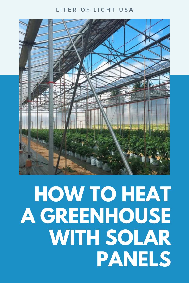 How to Heat a Greenhouse With Solar Panel