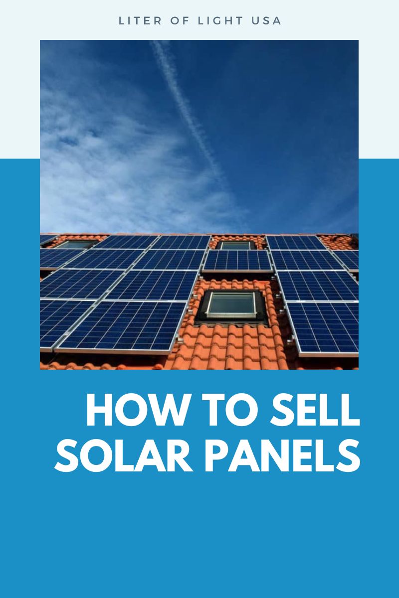 How to Sell Solar Panels