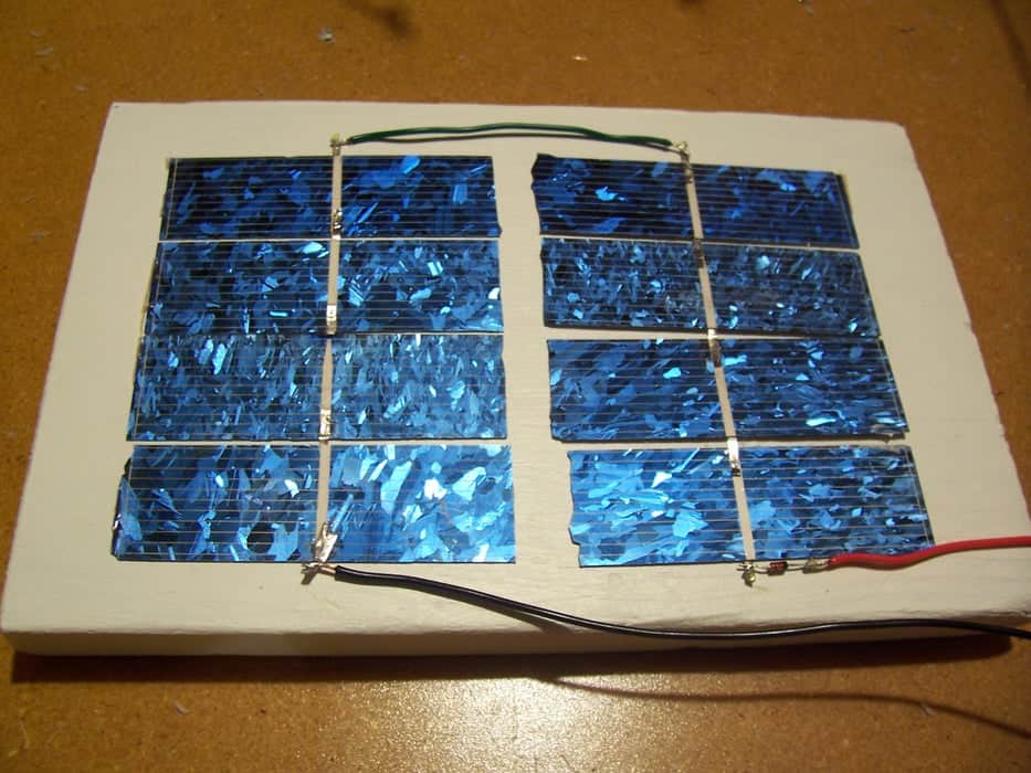 diy portable solar panel stand
