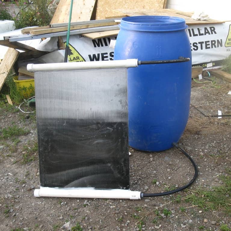 diy solar water heater
