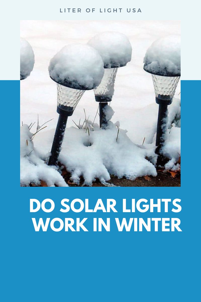 do Solar Lights Work in Winter days