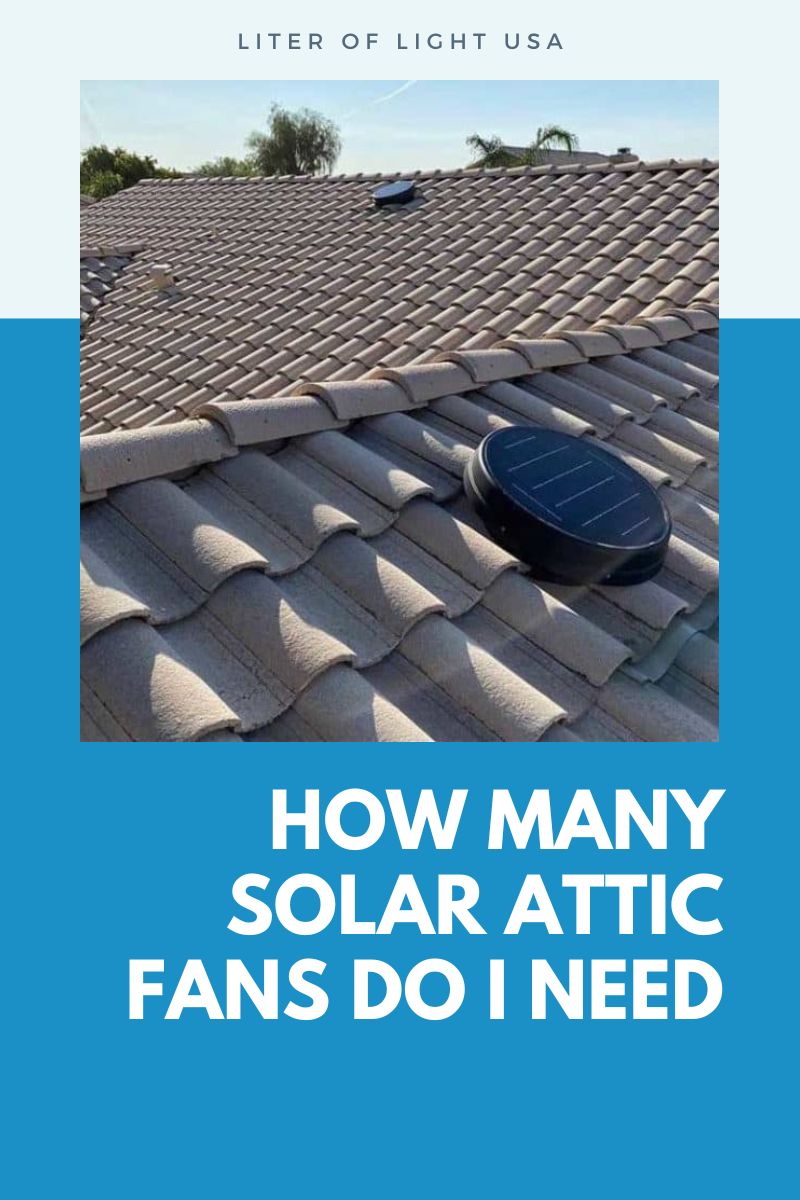 How Many Solar Attic Fans Do you Need