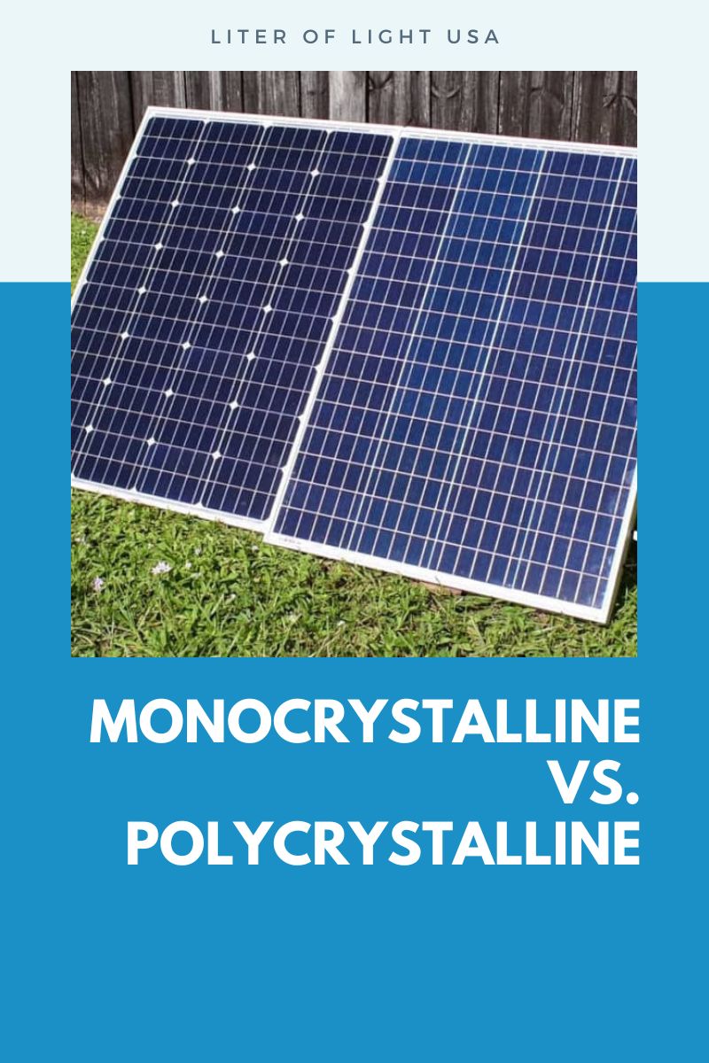Monocrystalline vs Polycrystalline solar panel