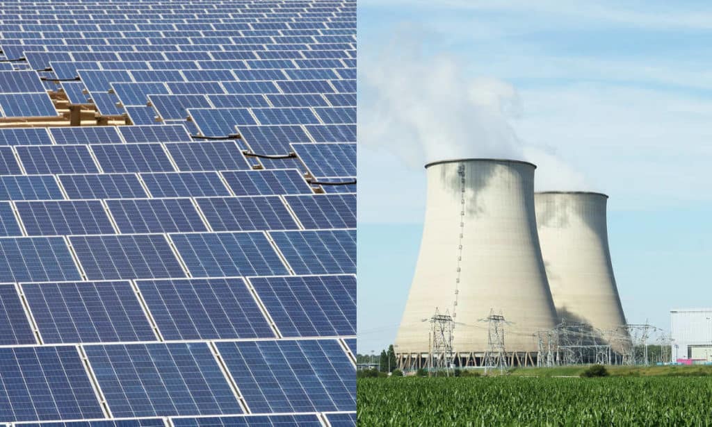 Solar vs. Nuclear