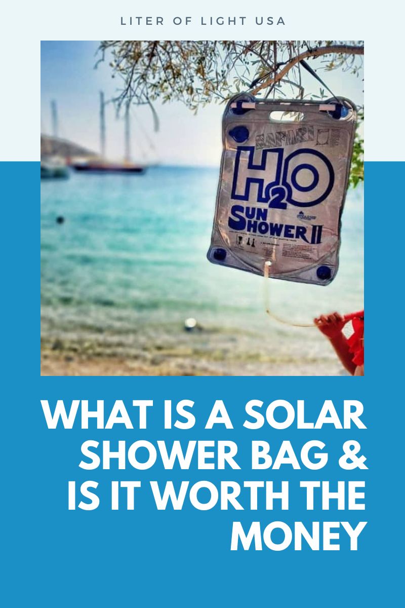 What Is A Solar Shower Bag