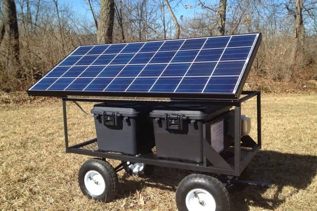 build a solar battery charger